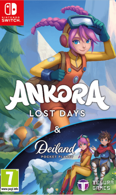 Ankora Lost Days & Deiland Pocket Planet box art for Nintendo Switch
